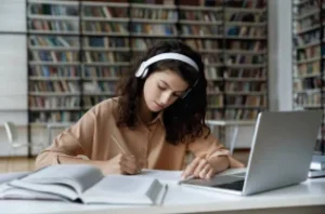 student writing scholarship SOP statement of purpose desk 2026