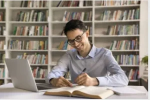 student researcher writing academic publication journal paper scholarship 2026