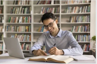 student researcher writing academic publication journal paper scholarship 2026