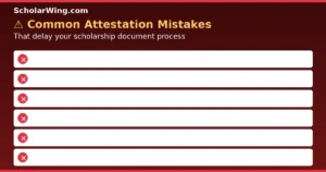 Common Attestation Mistakes That Cause Delays