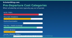 Pre-Departure Cost Breakdown