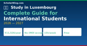 Study in Luxembourg 2026