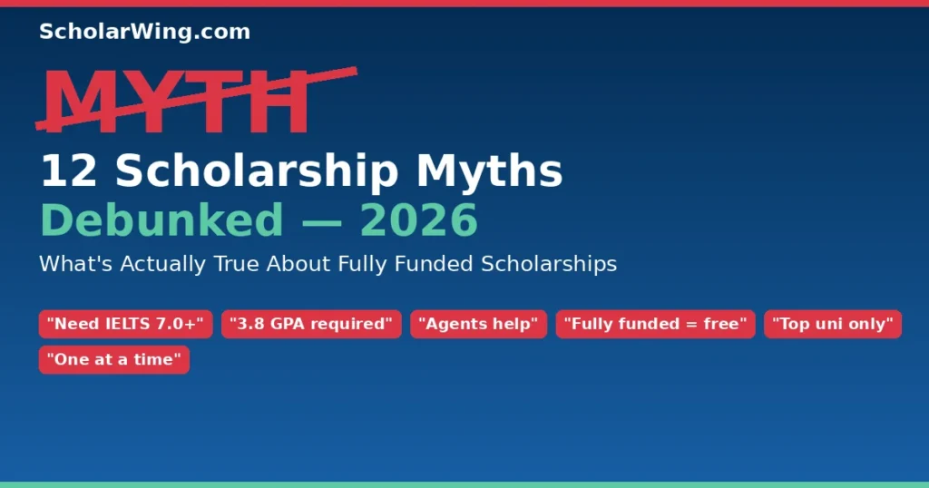 12 Scholarship Myths Debunked