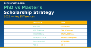 Master's" vs "PhD