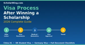 From Scholarship Offer to Departure