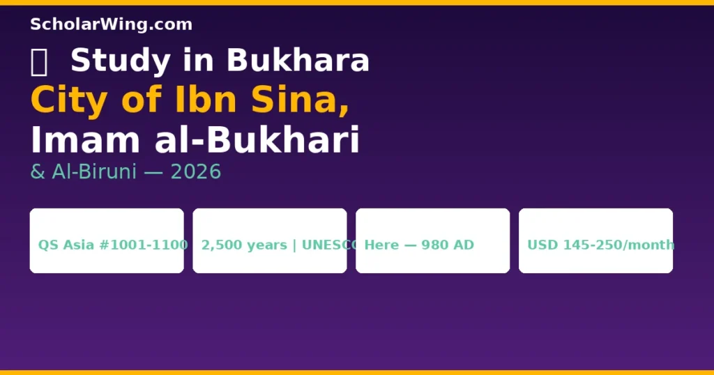 Study in Bukhara 2026