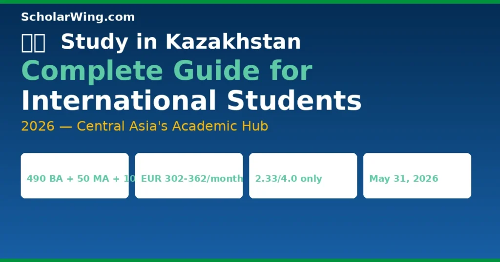 Study in Kazakhstan 2026