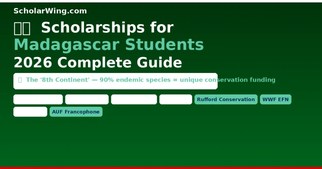 Scholarships for Madagascar Students 2026