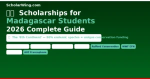 Scholarships for Madagascar Students 2026