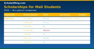 mali-scholarships-comparison