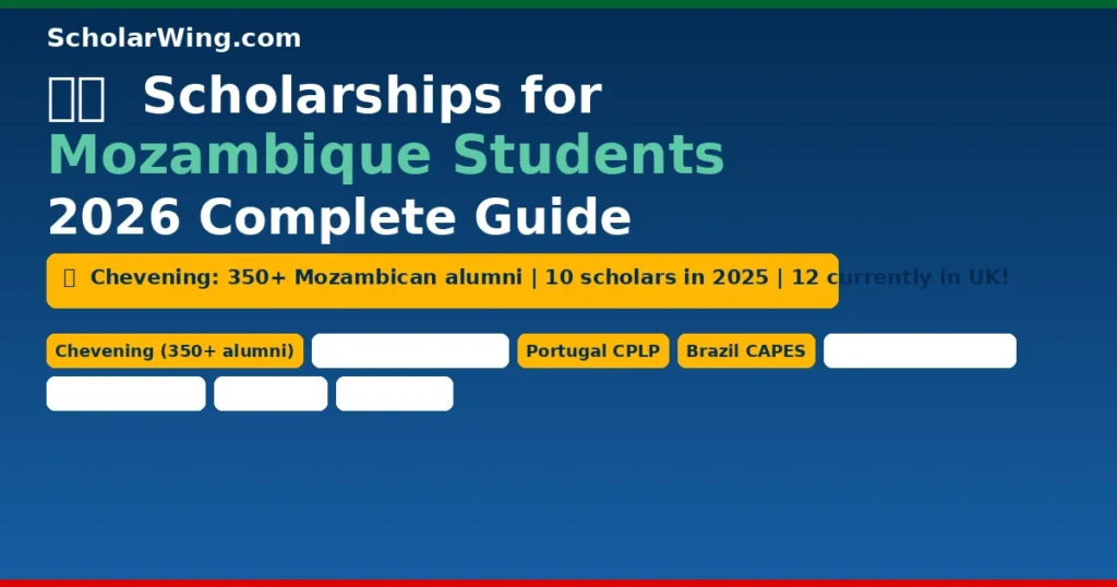 Scholarships for Mozambique Students 2026