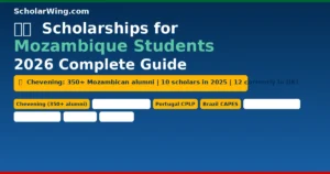 Scholarships for Mozambique Students 2026