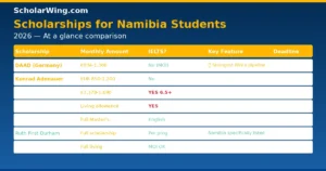 namibia-scholarships-comparison
