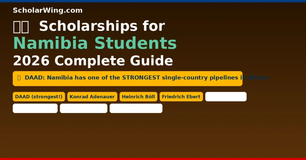 Scholarships for Namibia Students 2026