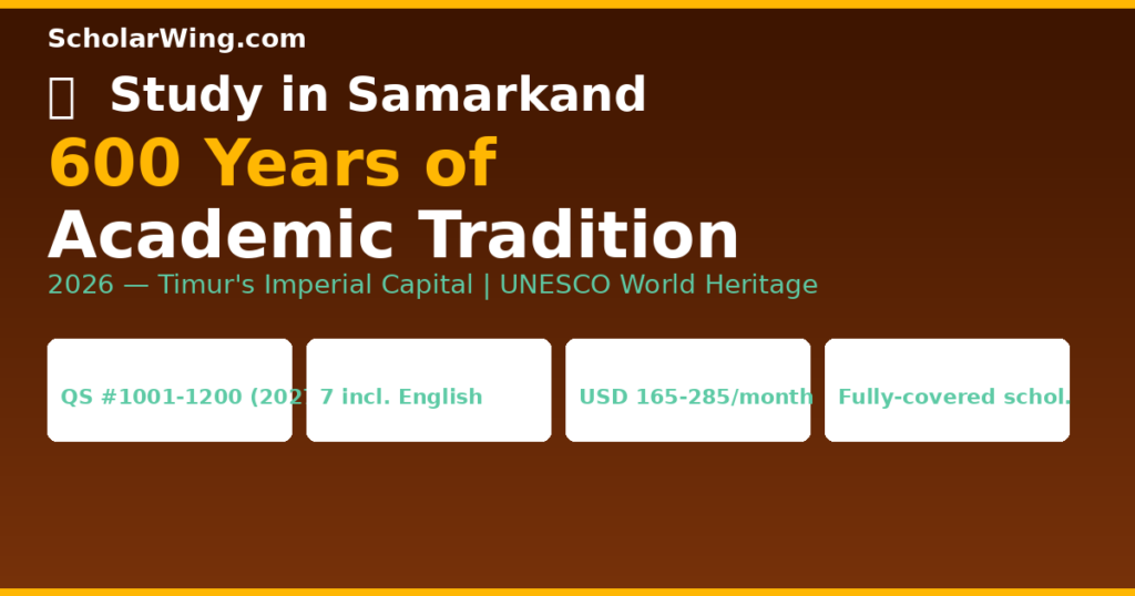 Study in Samarkand 2026
