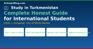 Study in Turkmenistan 2026