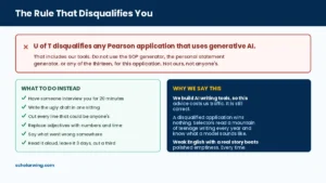 University of Toronto disqualifies Pearson Scholarship applications that use generative AI
