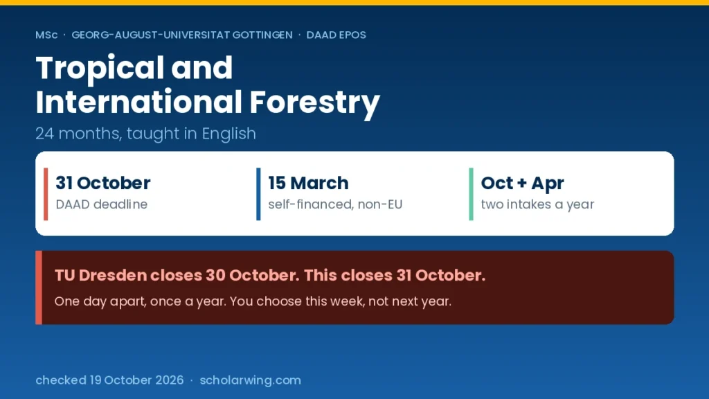 the 31 October deadline and the two annual start dates