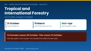 Hero graphic showing the 31 October deadline and the two annual start dates